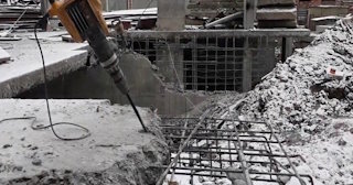 Демонтаж монолитного перекрытия в Тюмени - Профессиональная разборка от 835 руб.