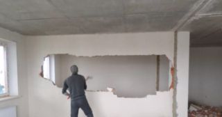 Демонтаж стен Тюмень, цена от 2974 руб.